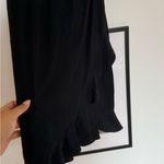 Eye Candy Vintage Y2K  Black Mini ruffle hem Dress with Spaghetti Straps Photo 1