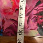 Gianni Bini Floral Dress Lined Balloon Sleeves Flirty Tie Front Keyhole medium Photo 15