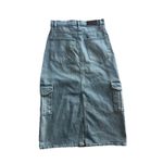 Rails  The Highland Denim Midi Skirt in Light Wash Cargo Size 23 Photo 1