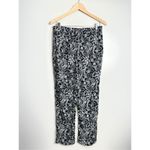 kim rogers Pants Womens Floral Paisley Elastic Waistband Size Medium Photo 3