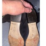 Women's Vintage Escada Black Suede Boots Size 36 Photo 6