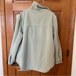 Shinestar Light Green Fleece Button Up Jacket Photo 3