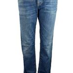 Lucky Brand  410 Blue Denim Straight Leg Stretch Athletic Slim Jeans Size 32\34 Photo 0