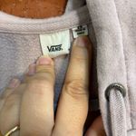 Vans  womens cropped zip up hoodie sweatshirt jacket purple/mauve XS Photo 2