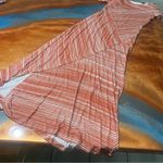 Peruvian Connection  Meloni Cream Circe Stripe Maxi Dress medium orange white Photo 6