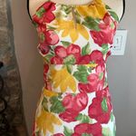 Loft Ann Taylor Floral Halter Dress Photo 1