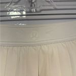 Lululemon Pleated Court Rival white tennis skirt Photo 2