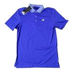 Adidas  Purple / Blue Twist Knit Polo NEW Photo 0