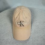 Calvin Klein Jeans  Pink Cotton Baseball Cap One Size CK Logo Adjustable Strap Photo 2