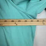 Quacker Factory  Womens Top 2X Blue‎ Sequin 3/4 Sleeve Blouse 100% Cotton Mature Photo 6