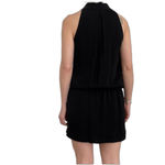 Joie  | Black V Neck Mini Dress 100% Silk Lined Size XS Quiet Luxury Capsule Photo 1