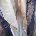 TLL Say Yes To the Prom Dress Size 0 Navy Blue Tulle Beaded Formal Evening Dress Photo 5