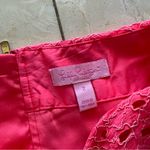 Lilly Pulitzer  Hot Pink Skort Shorts Sz 2 Photo 3