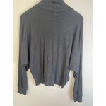 Project Social T  Women's Sweater Gray Long Sleeve‎ Minimal Lagenlook Size M Photo 4