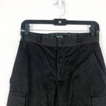 Nasty Gal Gal After Party Vintage At Ease Pants Small Black Cargo Joggers Y2K Photo 3