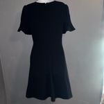 DKNY  Littpe Black A-Line Short Sleeve Dress Womens Medium 8 Photo 6