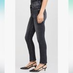MOTHER Denim NWT MOTHER Women's Pixie Mid Rise Dazzler Ankle Up in Smoke Jeans size 33 Photo 2