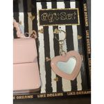 BRAND NEW Pale Pink Bag/Purse 2 Piece Gift Set With Key Chain Photo 2