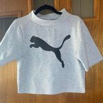 Puma Evostripe Mock neck Cropped Sweater Size Small Photo 2