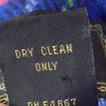 Vintage 90s Express Plaid Wool A Line Mini Skirt Blue Yellow Black Womens XS Photo 5