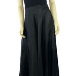 Vintage J.B.S. LTD Black formal shimmery iridescent overlay maxi skirt size 14 Photo 1