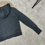 Venor Women’s Full Zip Hoodie Jacket Dark Gray Cotton Drawstring Hunting Size S Photo 8