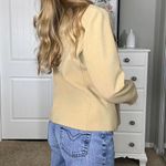 Jones New York Tan and cream thick gorgeous blazer with the cutest button and pockets Photo 6