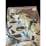 Covington  Two Piece Tank & Button Up Tropical Green Blue Floral 20-22W Top Photo 12