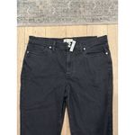 Madewell NWT  The Girl Jean Straight Leg Black Denim‎ Jeans Women's Size W 32 Photo 1