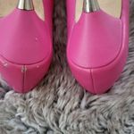 Splash  Stiletto Heels Hot Pink Size 5.5 Photo 6