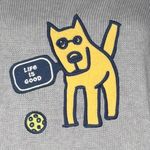 Life is Good NWT  2pc Long Sleeve Pull Over Sweater And Shorts‎ Sz L Photo 3