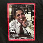 BARACK OBAMA themed tee shirt, unisex, size XL / EG Black Photo 3