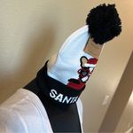 Santa Paws Beanie with Pom Pom White Photo 6