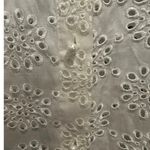 Mise En Scene By Ruffian White Eyelet Lace Button Down Puff Sleeve Top Size 2 Photo 8