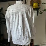 Rails Taylor Embroidered Mini Hearts Seersucker Shirt Photo 8