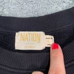 Nation Ltd  black Sweatshirt Photo 3