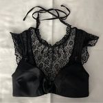 Victoria's Secret Satin & Lace Bra Top Crop Top 32C Photo 0