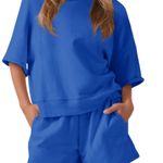 Amazon Blue Loungewear 2 piece set Photo 0