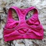 Victoria's Secret VSX Sexy Sport  Cut out Hot Pink Racerback Sports Bra Photo 1