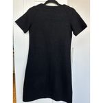 BRASS Clothing Women's Dress The A Line Black Short Sleeve Ponte Knit Pockets XS Photo 1