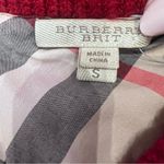 Burberry  Brit Red Wool Sweater Photo 9