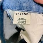 J Brand Women’s Bonny Button Fly Mini Denim Skirt Light Blue Wash 27 Inch EUC Photo 4