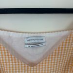 Urban Outfitters Pumpkin Orange Gingham Seersucker Baby Doll Sundress Medium Photo 2