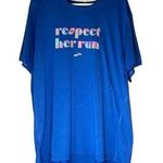 Brooks NWT! Women’s Graphic Blue T-Shirt Size XXL Photo 0