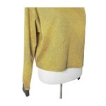 Forever 21 Crop Knit Top Size L Houndstooth Black Long Sleeve Retro Streetwear Photo 6