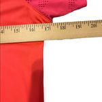 Under Armour  orange and red short sleeve polo shirt size small Photo 5