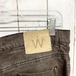 Weekend Max Mara Pants Women Straight Fit W9 Stretch Jeans Black Casual Preppy Size 12 Photo 9