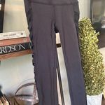 Alo Chevron Capri Semi Sheer Legging Black Womens Size XS Photo 5