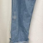 Hollister Light Wash Ultra High Rise Dad Jeans Womens 27 Rolled Hem Zip Fly Photo 8