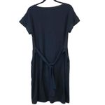 Merokeety  Black Back Tie Rayon Poly Dress Photo 3